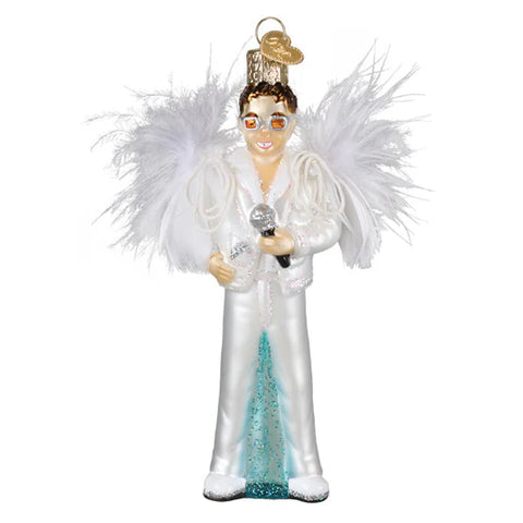 Elton John Ornament, 5.25"
