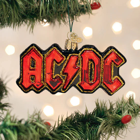 AC/DC Ornament, 4.25