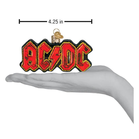 AC/DC Ornament, 4.25"