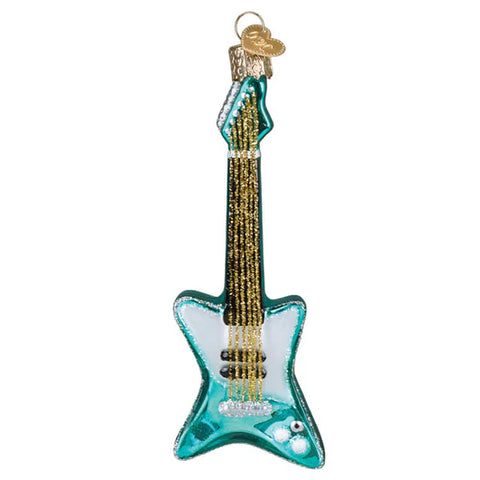 Rockin' Electric Guitar Ornament, 5"