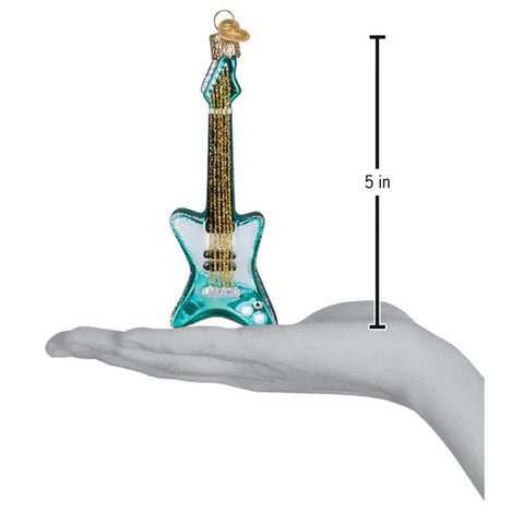 Rockin' Electric Guitar Ornament, 5"