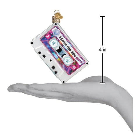 I Love The 70s Ornament, 4"