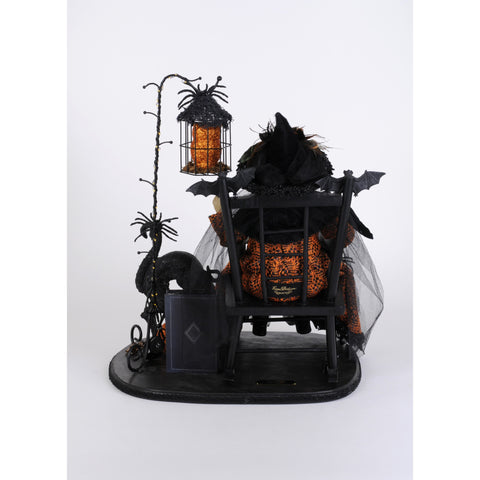Lighted Spooky Story Teller Witch Figurine, 18"