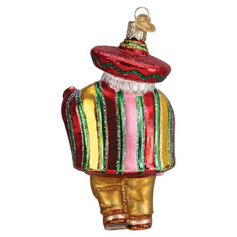 Papa Noel Ornament, 5"