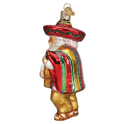 Papa Noel Ornament, 5"