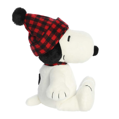 11" Winter Plaid Snoopy (Peanuts®)