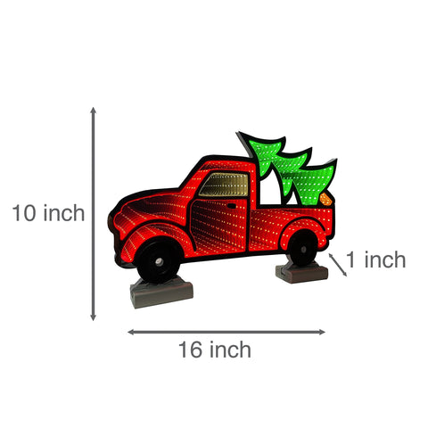 Infinity Truck With Wooden Base (16")