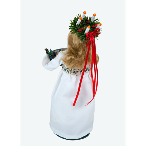 St. Lucia Caroler Figurine, 11"