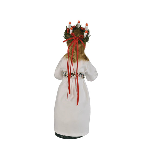 St. Lucia Caroler Figurine, 11"