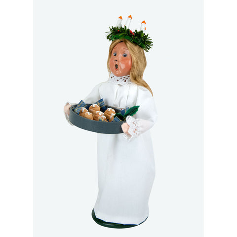 St. Lucia Caroler Figurine, 11"