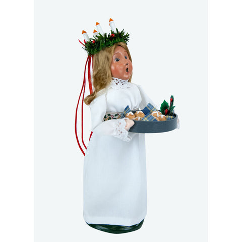 St. Lucia Caroler Figurine, 11"
