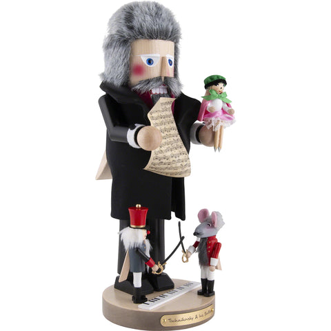Steinbach Tschaikovsky and his ballet Nutcracker Figurine, 15.5"