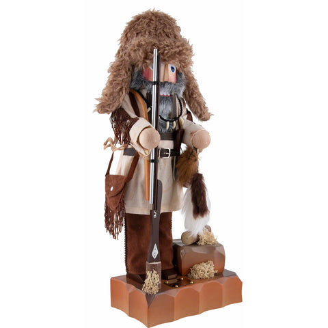 Steinbach Old Mountain Trapper Nutcracker Figurine, 18"
