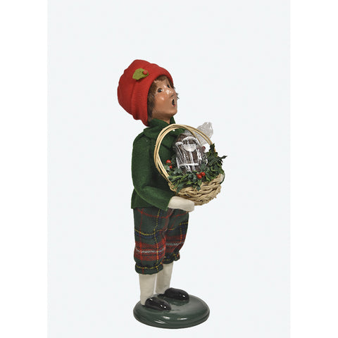 Sweets Family Boy Caroler Figurine, 10"
