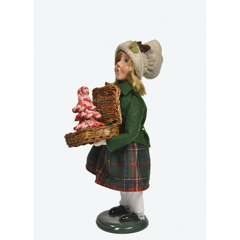 Sweets Family Girl Caroler Figurine, 10"