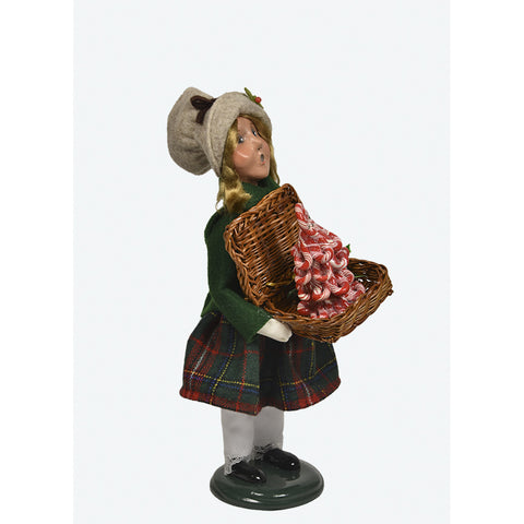 Sweets Family Girl Caroler Figurine, 10"