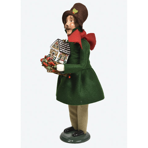 Sweets Family Man Caroler Figurine, 13"
