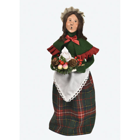 Sweets Family Woman Caroler Figurine, 13"