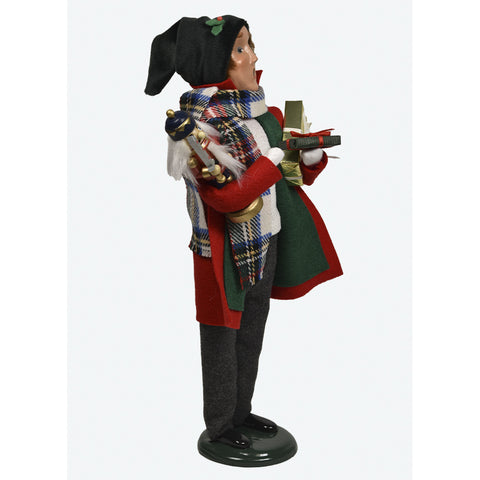 Nutcracker Family Man Caroler Figurine, 13"