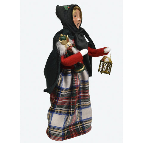 Nutcracker Family Woman Caroler Figurine, 13"