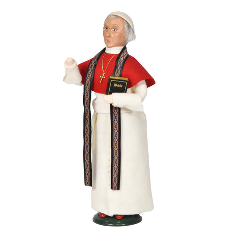 The American Pope Caroler Figurine, 13"