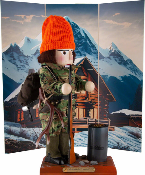 Steinbach Wooden Mountain Hunter Nutcracker Figurine, 18"