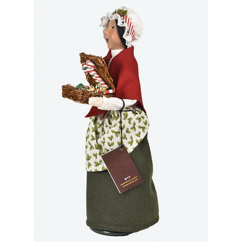 Cry Selling Sweets Caroler Figurine, 13"