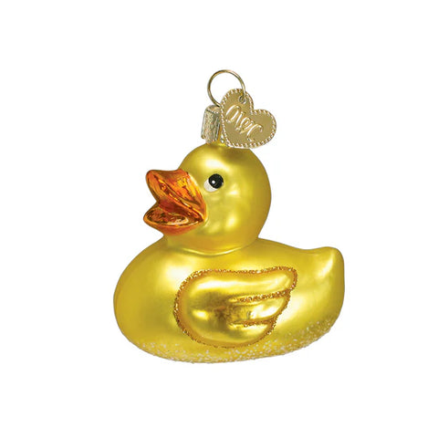 Rubber Ducky Ornament, 2"