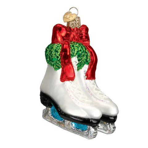 Holiday Skates Ornament, 4"