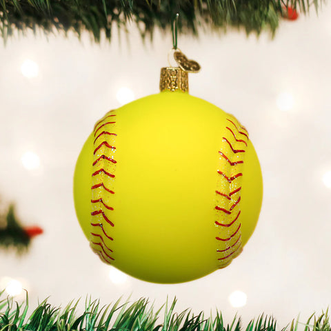 Softball Ornament