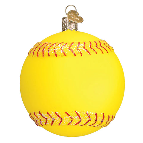 Softball Ornament