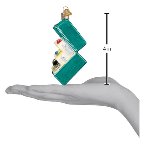 Tackle Box Ornament, 4"