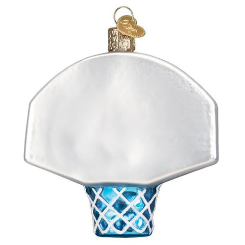 Basketball Hoop Ornament, 3.5"
