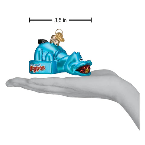 Hungry Hungry Hippos Ornament, 3.5"