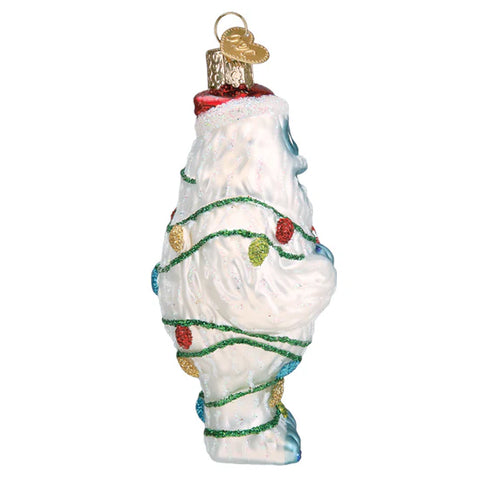 Glass Bumble Ornament, 4.5"