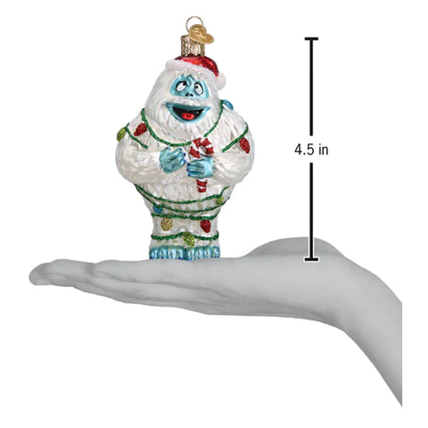 Glass Bumble Ornament, 4.5"