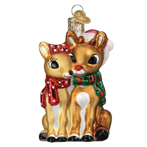 Rudolph and Clarice Ornament