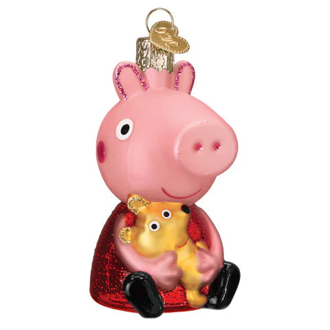 Peppa Pig with Teddy Ornament