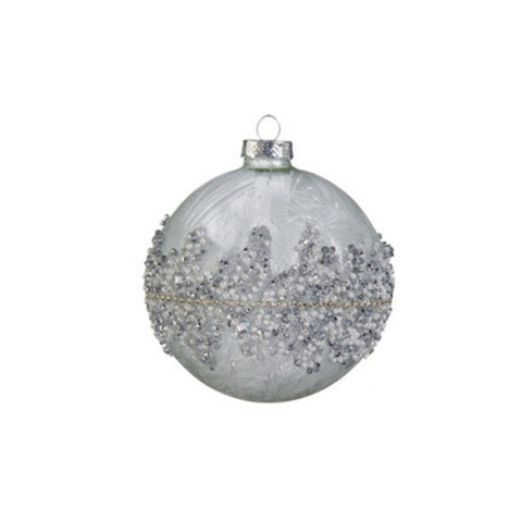 Beaded Ornament, 4" (3 styles - sold individually)