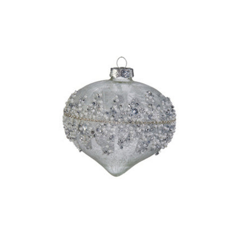 Beaded Ornament, 4" (3 styles - sold individually)