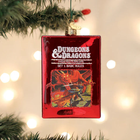 Dungeons and Dragons Red Box Ornament