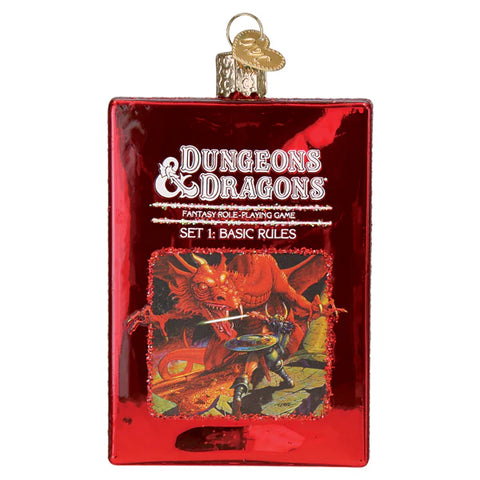 Dungeons and Dragons Red Box Ornament