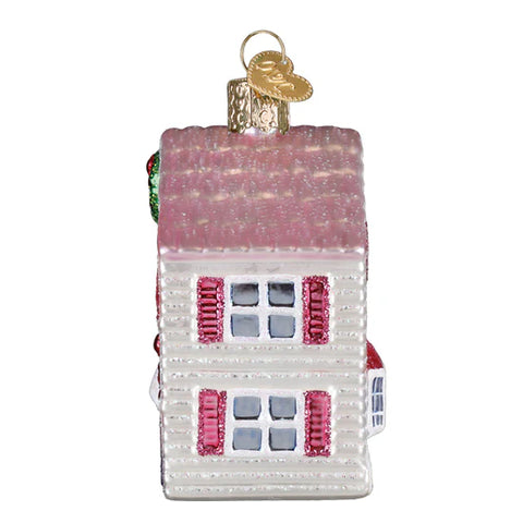 Lovely Doll House Ornament, 3.5"