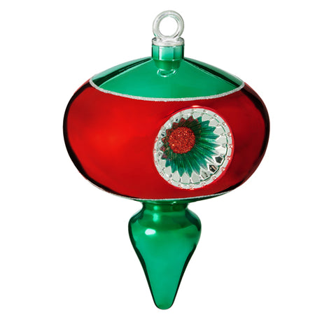 9.5" Reflector Finial Ornament