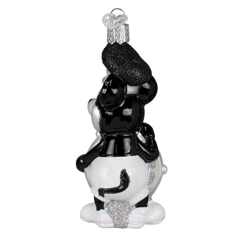 Steamboat Willie Skipper Ornament, 4"