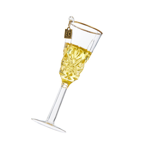 6" Champagne Wishes Ornament