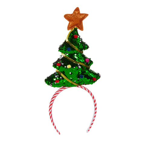 Sequin Tree Headband, 14.5"