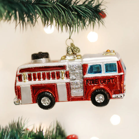 Fire Truck Ornament