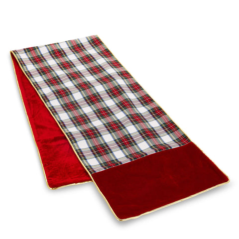 Plaid Table Runner, 72"
