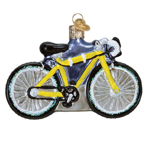 Road Bike Ornament, 3.75"